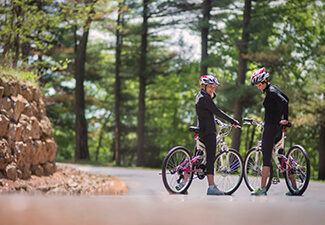Biking