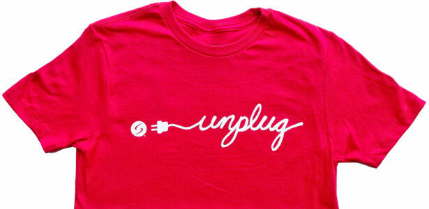 Unplug T-Shirt - RED