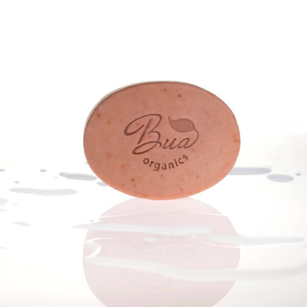 bua organics rose clay soap