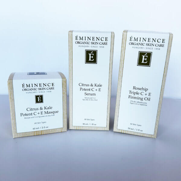 Eminence Deluxe Vitamin C Facial Products