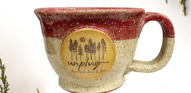Unplug- Red Mug