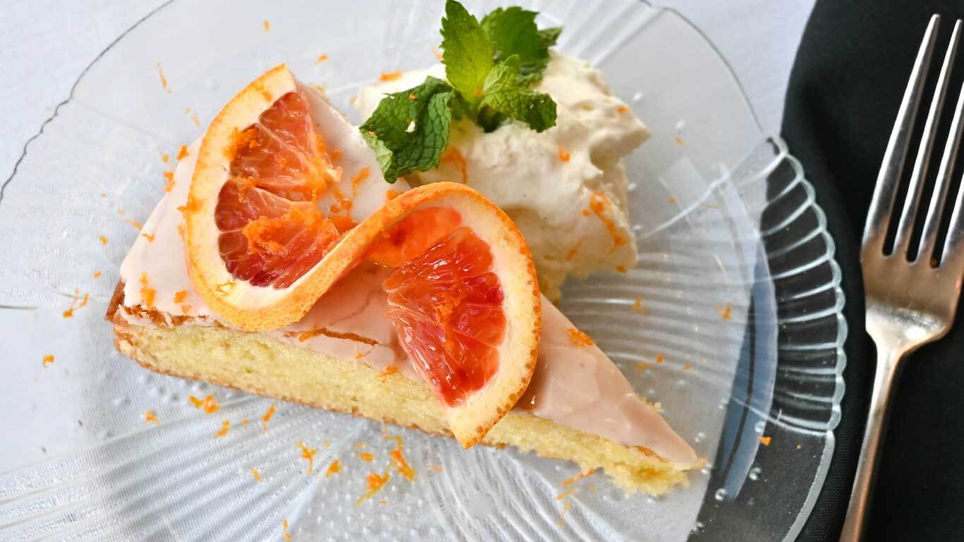 Blood Orange Olive Oil cake