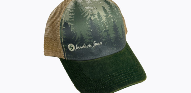 2026 Sundara Spa Pine tree logo'd Hat